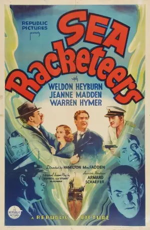 Sea Racketeers (1937) Men's Colored T-Shirt - idPoster.com