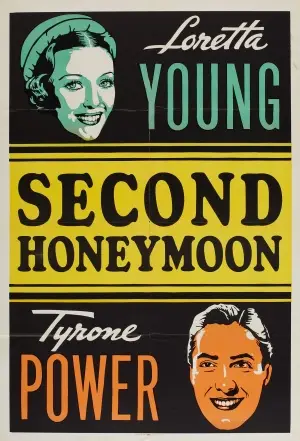 Second Honeymoon (1937) White T-Shirt - idPoster.com