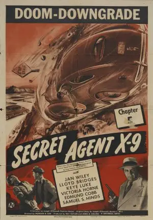 Secret Agent X-9 (1945) Men's Colored  Long Sleeve T-Shirt - idPoster.com
