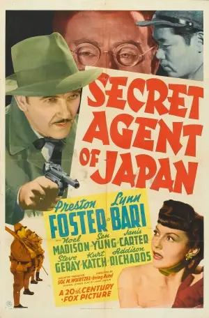 Secret Agent of Japan (1942) Men's Colored  Long Sleeve T-Shirt - idPoster.com