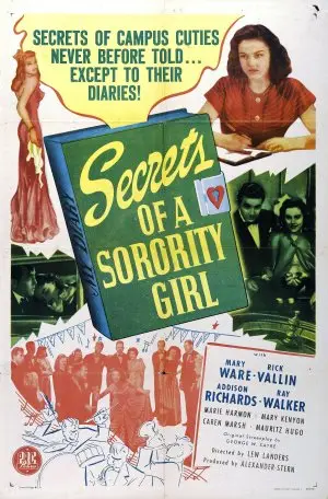 Secrets of a Sorority Girl (1945) White T-Shirt - idPoster.com