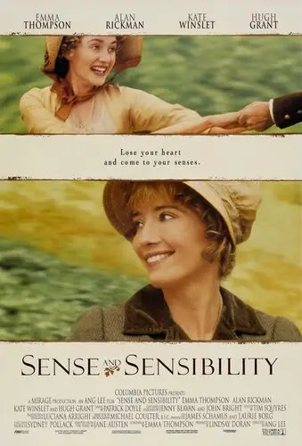 Sense and Sensibility (1995) Women's Colored T-Shirt - idPoster.com
