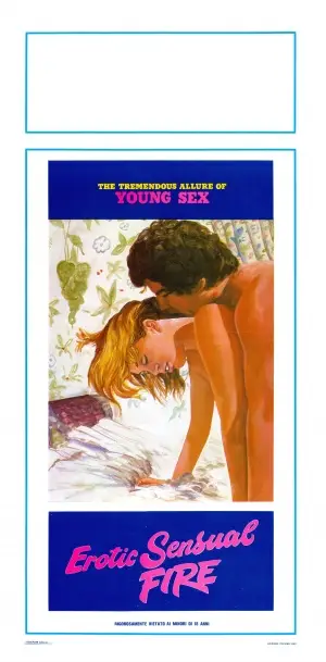 Sensual Fire (1979) Men's Colored Hoodie - idPoster.com