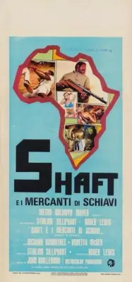 Shaft in Africa (1973) Men's Colored  Long Sleeve T-Shirt - idPoster.com