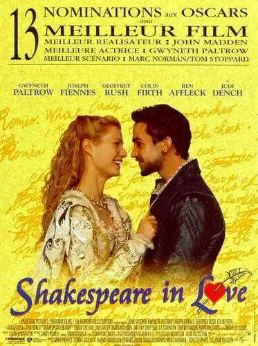Shakespeare In Love (1998) Wall Poster picture 806876