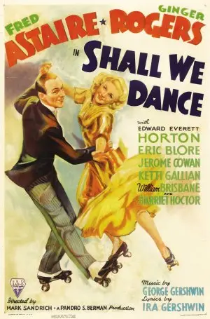 Shall We Dance (1937) White Tank-Top - idPoster.com