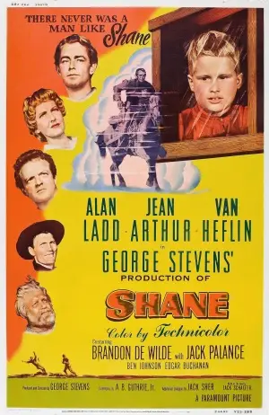 Shane (1953) Wall Poster picture 405484