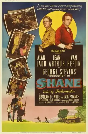 Shane (1953) Men's Colored T-Shirt - idPoster.com