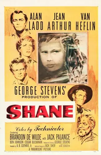Shane (1953) Wall Poster picture 471492