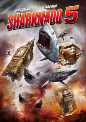 Sharknado 5: Global Swarming (2017) White Tank-Top - idPoster.com