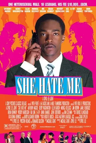She Hate Me (2004) White Tank-Top - idPoster.com
