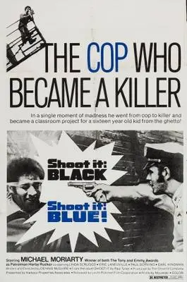 Shoot It Black, Shoot It Blue (1974) White T-Shirt - idPoster.com