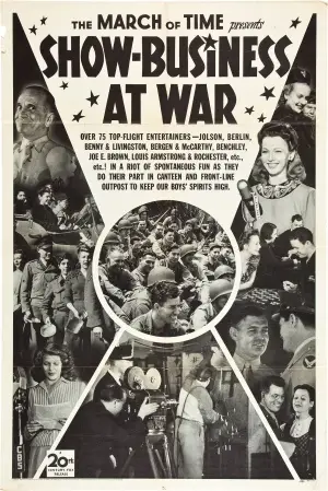 Show-Business at War (1943) White T-Shirt - idPoster.com