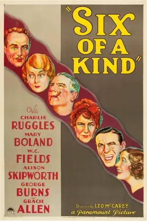 Six of a Kind (1934) Women's Colored Hoodie - idPoster.com