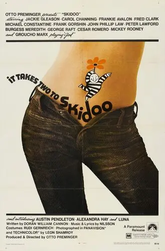 Skidoo (1968) White T-Shirt - idPoster.com