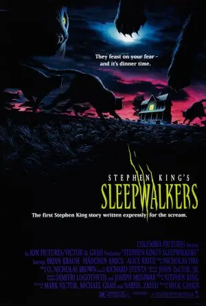 Sleepwalkers (1992) White T-Shirt - idPoster.com