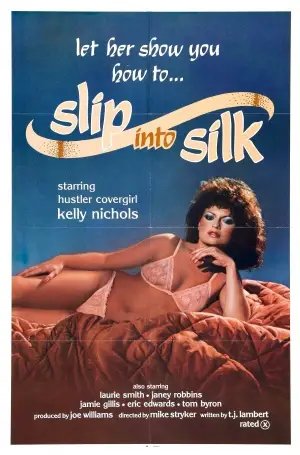 Slip Into Silk (1985) White T-Shirt - idPoster.com