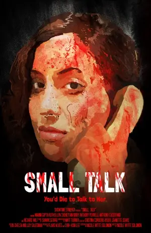 Small Talk: Aka 1-900-Kill-You (2013) White T-Shirt - idPoster.com