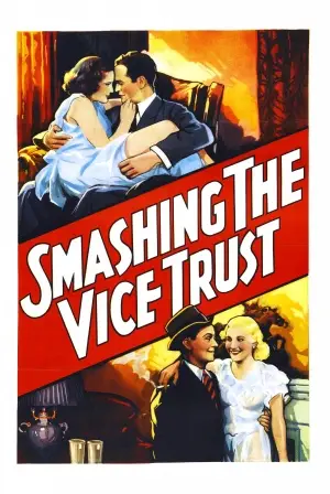 Smashing the Vice Trust (1937) Men's Colored Hoodie - idPoster.com