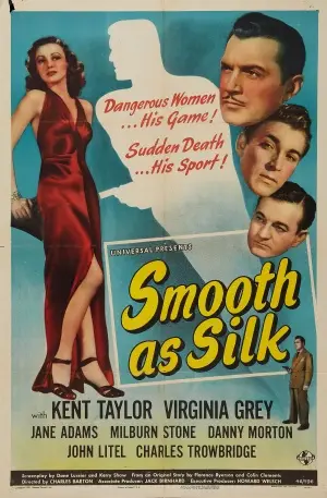 Smooth as Silk (1946) White T-Shirt - idPoster.com