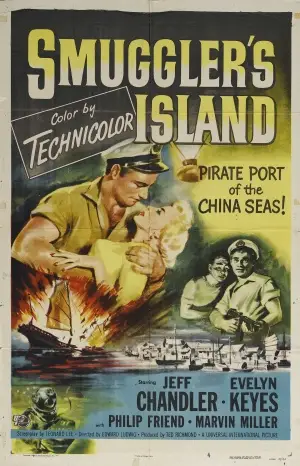 Smugglers Island (1951) Women's Colored  Long Sleeve T-Shirt - idPoster.com