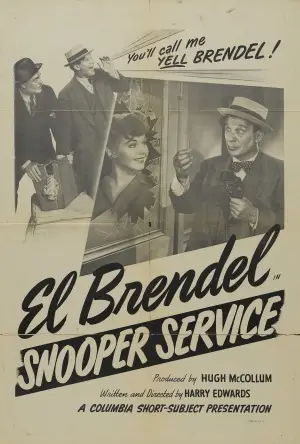 Snooper Service (1945) White T-Shirt - idPoster.com