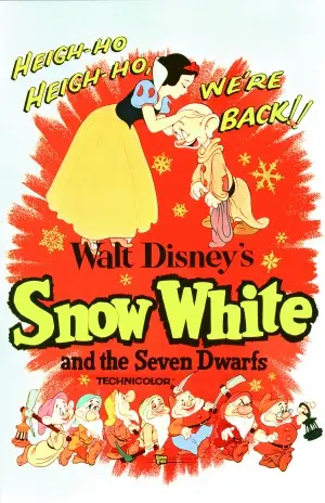 Snow White and the Seven Dwarfs (1937) Men's Colored Hoodie - idPoster.com