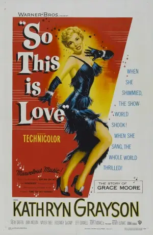 So This Is Love (1953) White T-Shirt - idPoster.com