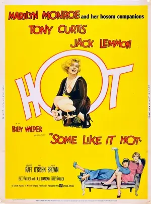 Some Like It Hot (1959) White T-Shirt - idPoster.com