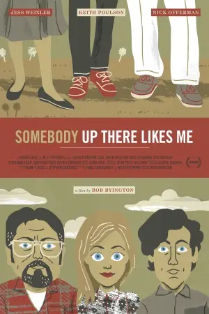 Somebody Up There Likes Me (2012) White T-Shirt - idPoster.com