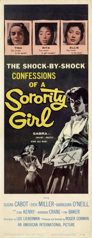 Sorority Girl (1957) White T-Shirt - idPoster.com