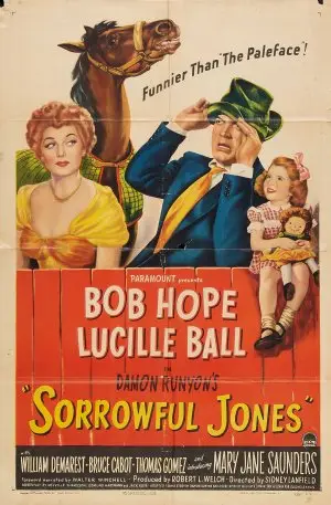 Sorrowful Jones (1949) White T-Shirt - idPoster.com