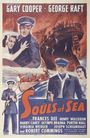 Souls at Sea (1937) White T-Shirt - idPoster.com