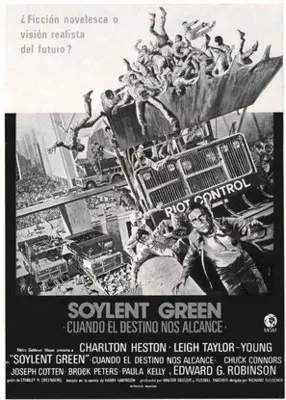 Soylent Green (1973) Men's Colored  Long Sleeve T-Shirt - idPoster.com