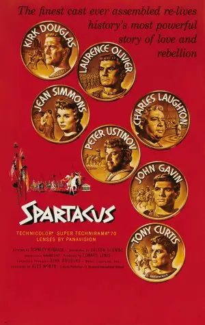 Spartacus (1960) Women's Colored T-Shirt - idPoster.com