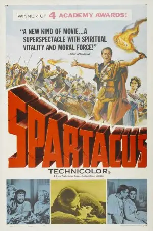 Spartacus (1960) White T-Shirt - idPoster.com