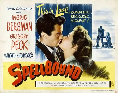 Spellbound (1945) Men's Colored  Long Sleeve T-Shirt - idPoster.com