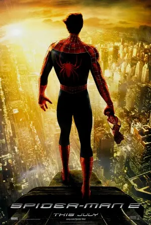 Spider-Man 2 (2004) Men's Colored  Long Sleeve T-Shirt - idPoster.com