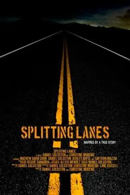 Splitting Lanes (2015) Drawstring Backpack - idPoster.com
