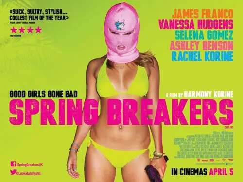 Spring Breakers (2013) White T-Shirt - idPoster.com