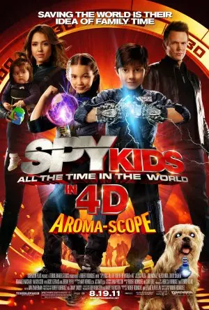 Spy Kids: All the Time in the World in 4D (2011) White T-Shirt - idPoster.com
