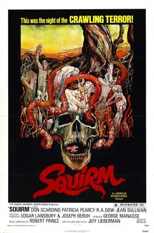 Squirm (1976) White T-Shirt - idPoster.com