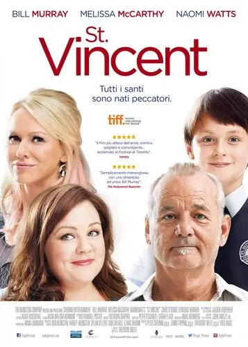 St. Vincent (2014) White T-Shirt - idPoster.com