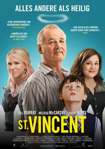 St. Vincent (2014) White T-Shirt - idPoster.com