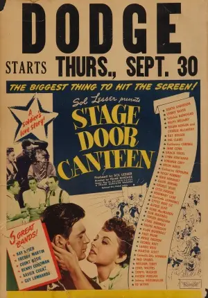 Stage Door Canteen (1943) White T-Shirt - idPoster.com