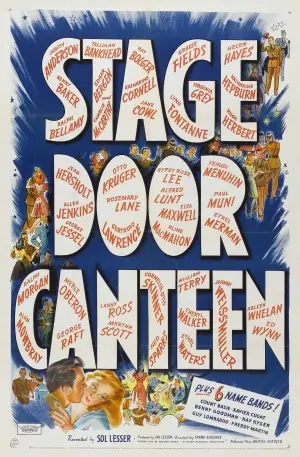 Stage Door Canteen (1943) Drawstring Backpack - idPoster.com