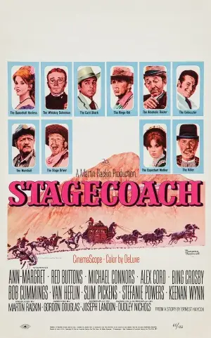 Stagecoach (1966) White T-Shirt - idPoster.com