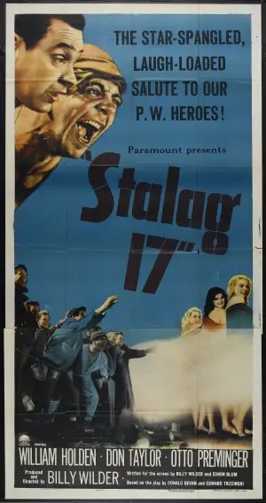 Stalag 17 (1953) White T-Shirt - idPoster.com