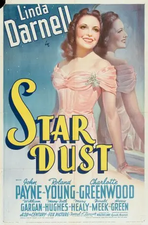 Star Dust (1940) White T-Shirt - idPoster.com