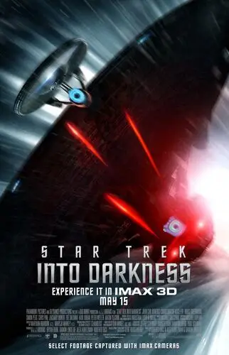 Star Trek Into Darkness (2013) White T-Shirt - idPoster.com
